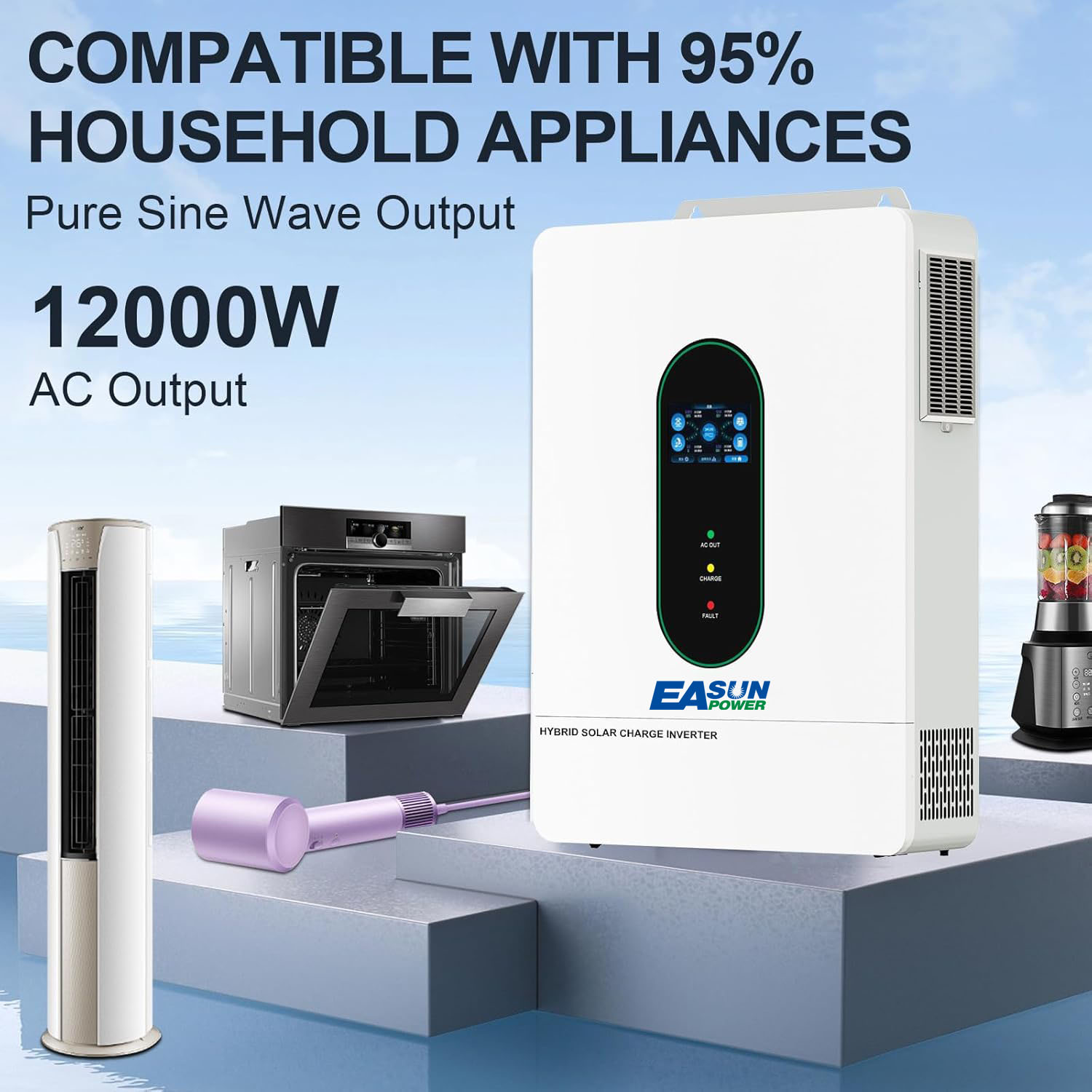 EASUN POWER 12KW Split Phase I - Grid Tie Inverter Limiter 2000W 评论和价格
