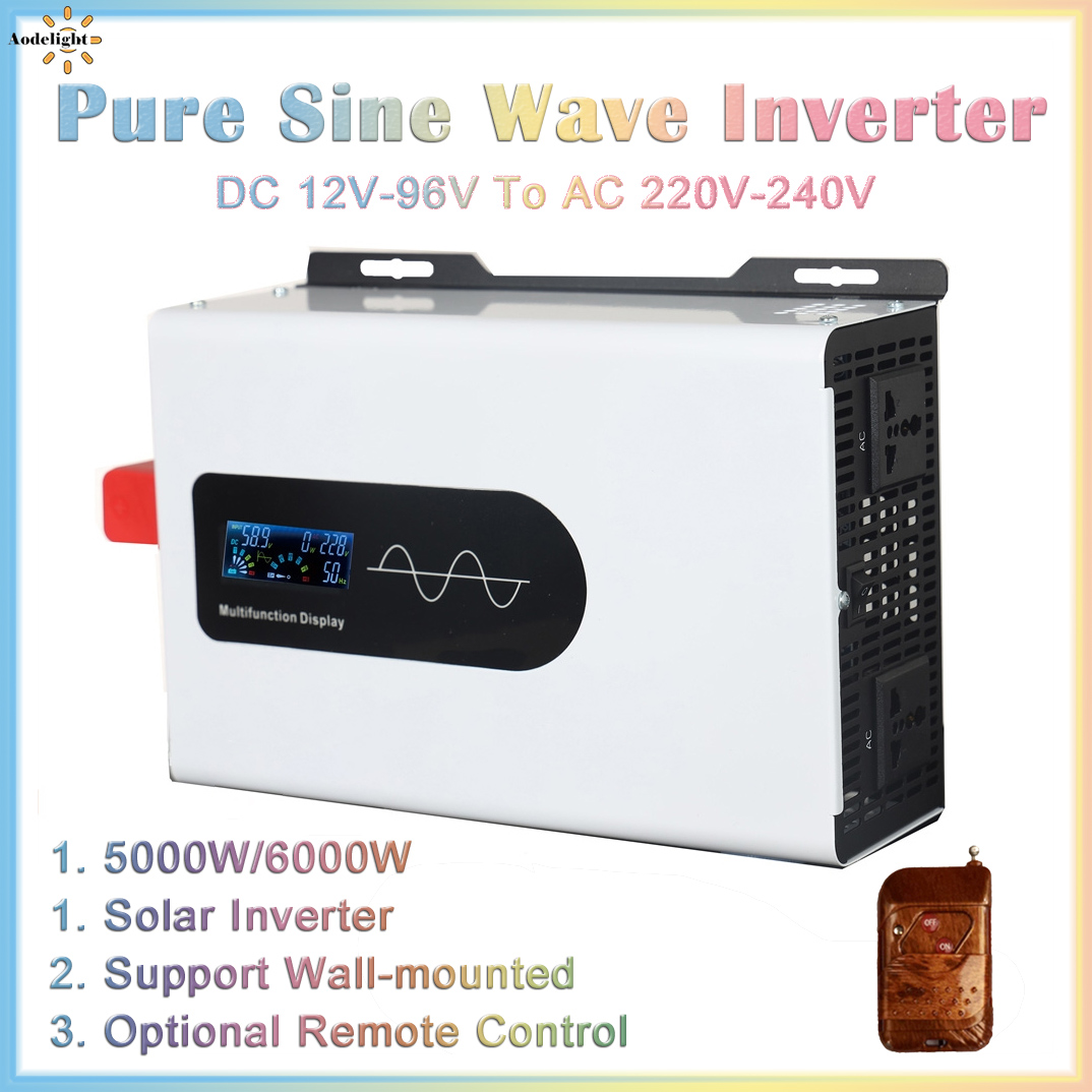 Pure Sine Wave Inverter 12v 22 - Pure Sine Wave Inverter 5000W 48V 220V 评论和价格