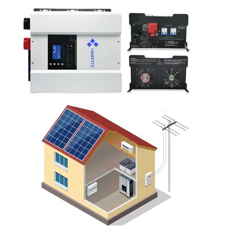 6000W 48V Hybrid On-Off Grid S - Off Grid Solar Inverter 48V 6000W 评论和价格